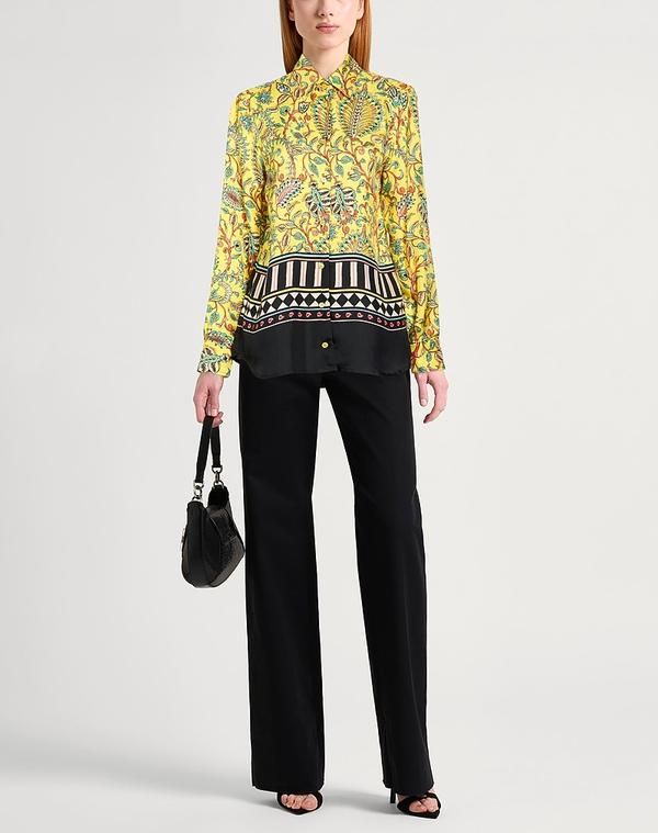 マルパルミ レディース トップス シャツ MALPARMI Yellow イエロー