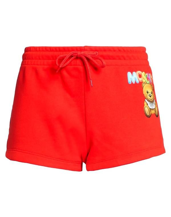 モスキーノ レディース ボトムス ハーフパンツ・ショーツ ショートパンツバミューダパンツ MOSCHINO Red レッド