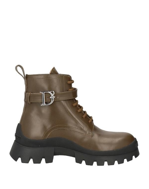 ディースクエアード レディース シューズ ブーツ・レインブーツ ショートブーツ DSQUARED2 Military Green グリーン