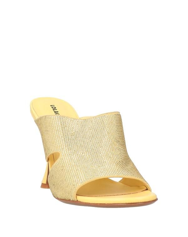 ローラクルス レディース シューズ サンダル LOLA CRUZ Yellow イエロー