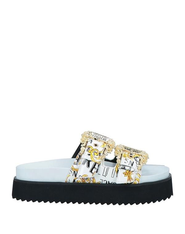 ヴェルサーチ レディース シューズ サンダル VERSACE JEANS COUTURE White ホワイト