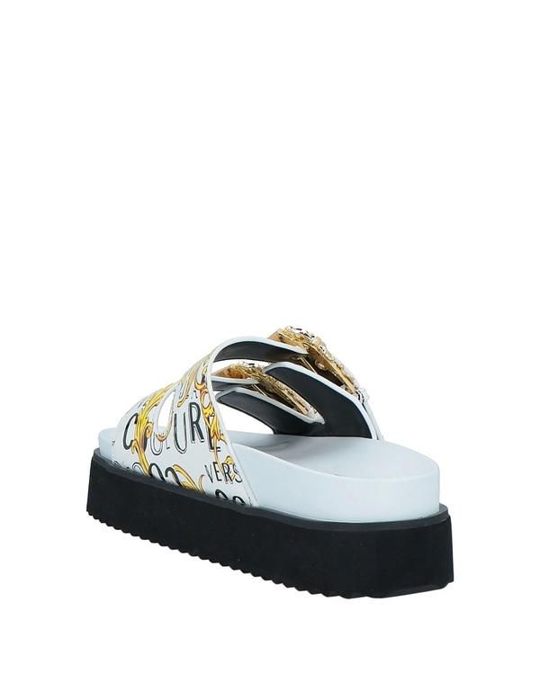 ヴェルサーチ レディース シューズ サンダル VERSACE JEANS COUTURE White ホワイト ヴェルサーチ レディース シューズ サンダル VERSACE JEANS COUTURE White ホワイト
