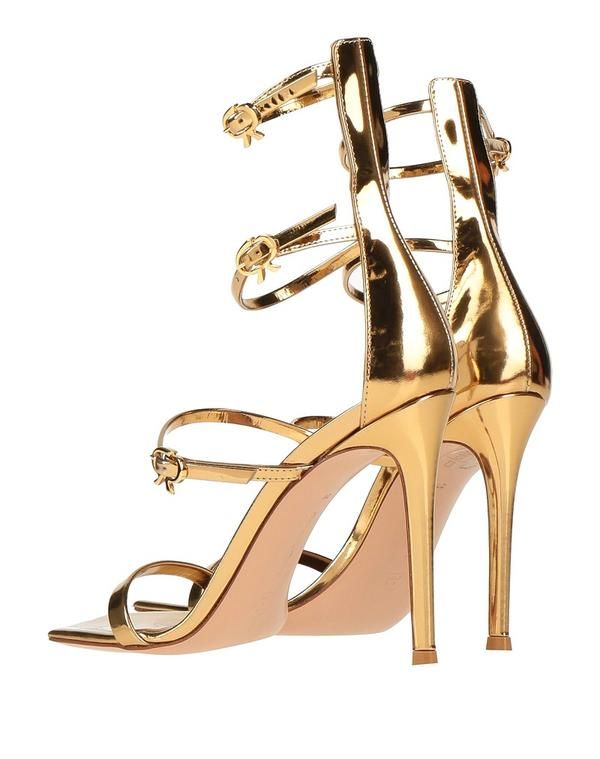 ジャンヴィト ロッシ レディース シューズ サンダル GIANVITO ROSSI Gold ゴールド