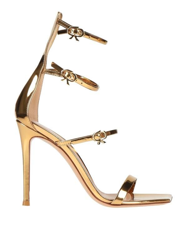 ジャンヴィト ロッシ レディース シューズ サンダル GIANVITO ROSSI Gold ゴールド