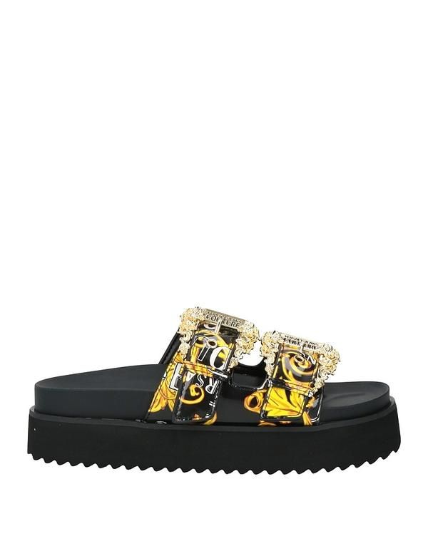 ヴェルサーチ レディース シューズ サンダル VERSACE JEANS COUTURE Black ブラック