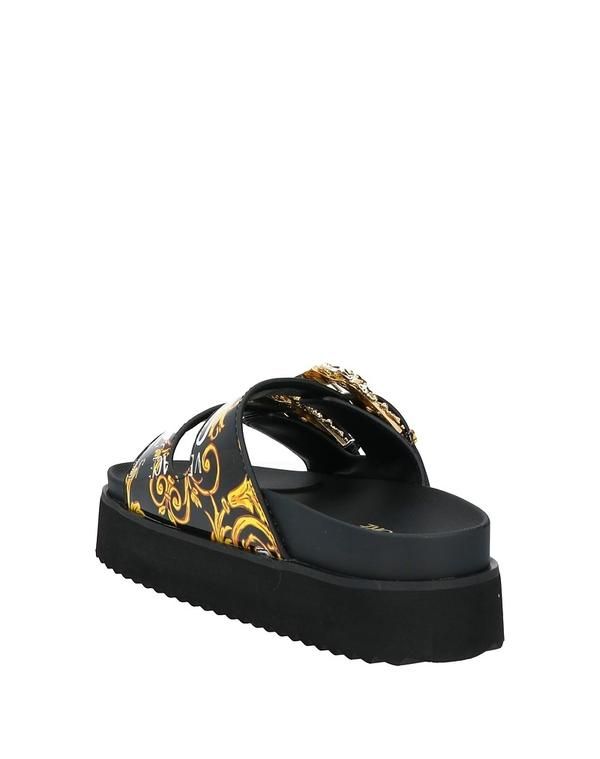 ヴェルサーチ レディース シューズ サンダル VERSACE JEANS COUTURE Black ブラック