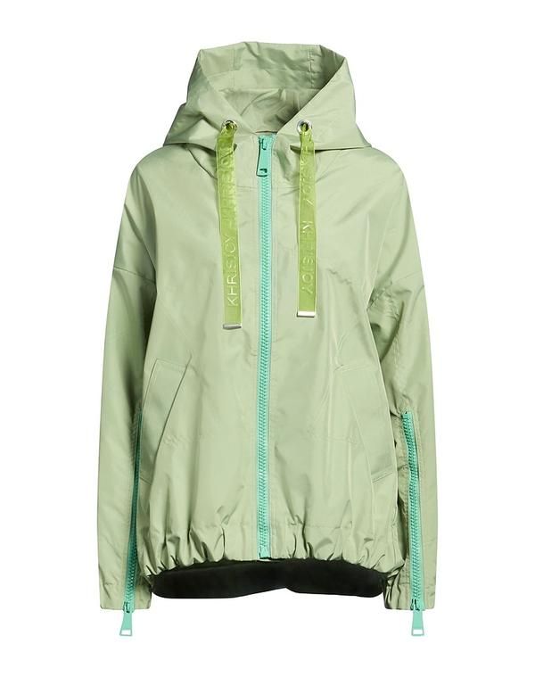 クリスジョイ レディース アウター ジャケット・ブルゾン KHRISJOY Light Green グリーン