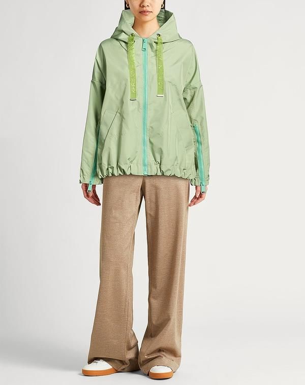 クリスジョイ レディース アウター ジャケット・ブルゾン KHRISJOY Light Green グリーン
