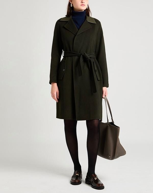 セオリー レディース アウター コート THEORY Dark Green グリーン