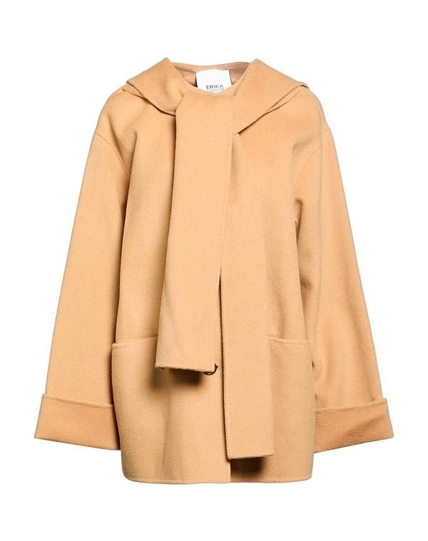 エリカ・カヴァリーニ レディース アウター コート ERIKA CAVALLINI Camel キャメル