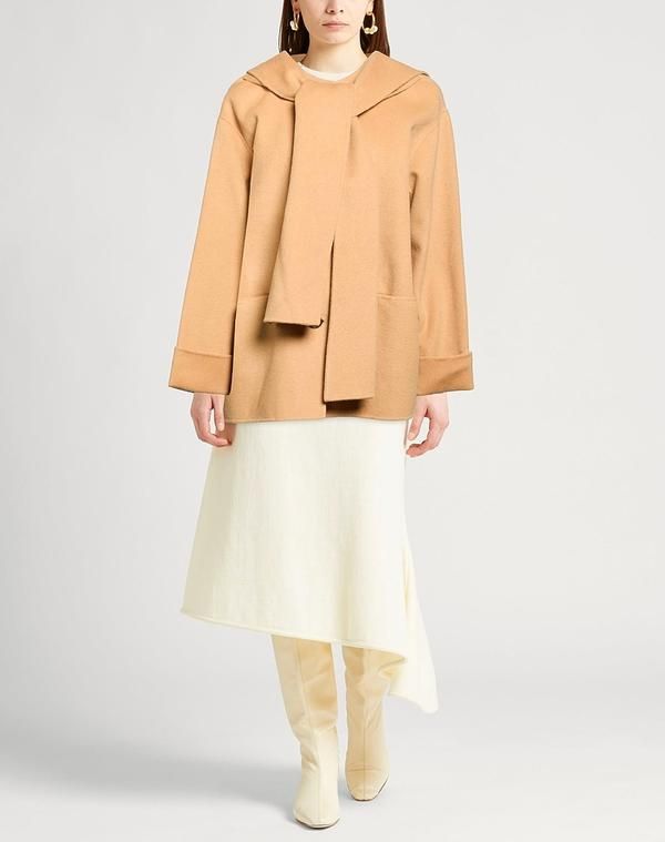 エリカ・カヴァリーニ レディース アウター コート ERIKA CAVALLINI Camel キャメル
