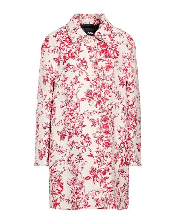 ブティックモスキーノ レディース アウター コート BOUTIQUE MOSCHINO Red レッド