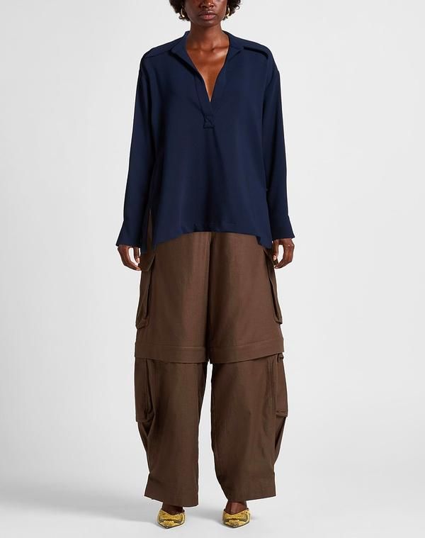 オットダム レディース トップス シャツ OTTODAME Navy ネイビー