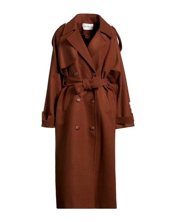ヒンノミネイト レディース アウター コート HINNOMINATE Brown ブラウン
