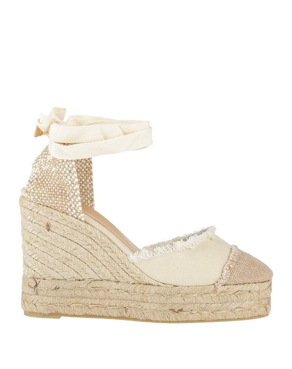 カスタニエール レディース シューズ スリッポン・ローファー エスパドリーユ CASTAER Ivory アイボリー