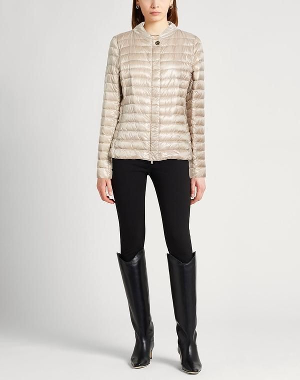 ヘルノ レディース アウター ジャケット・ブルゾン パファージャケット HERNO Beige ベージュ ヘルノ レディース アウター ジャケット・ブルゾン パファージャケット HERNO Beige ベージュ