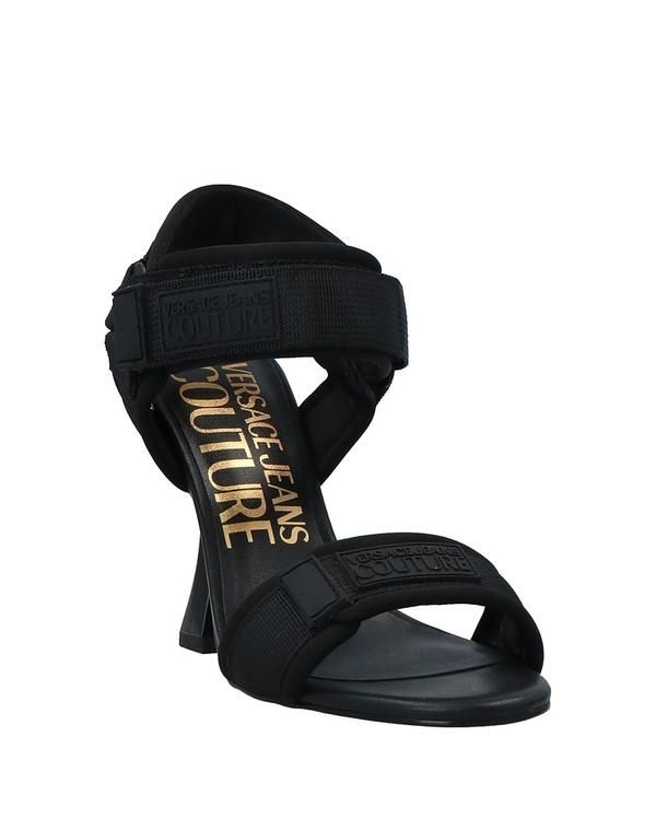 ヴェルサーチ レディース シューズ サンダル VERSACE JEANS COUTURE Black ブラック