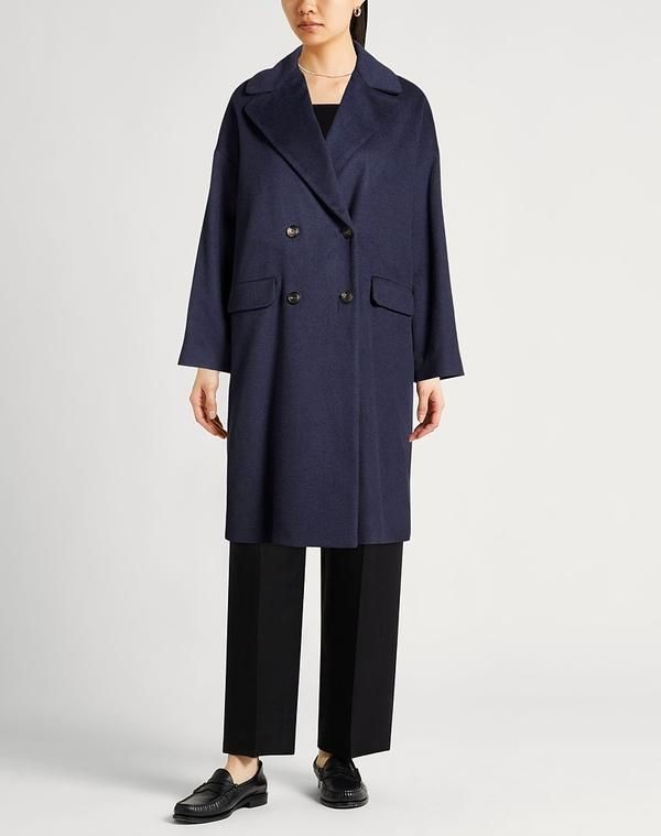 イレブンティ レディース アウター コート ELEVENTY Midnight Blue ブルー