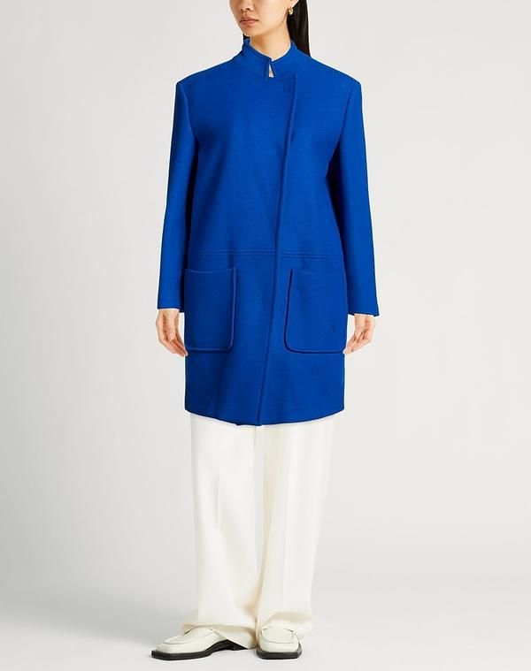 リュージョー レディース アウター コート LIU JO Blue ブルー