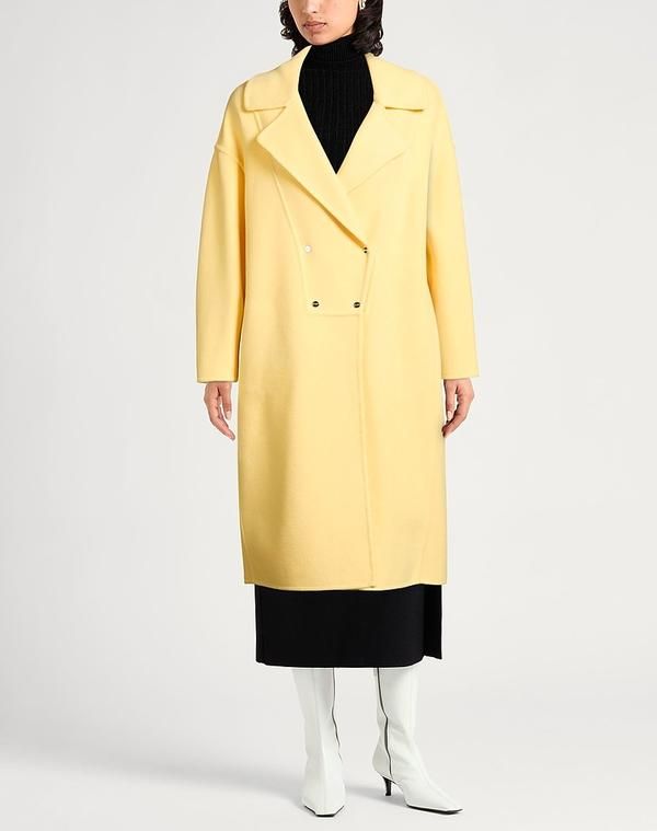 ヘルノ レディース アウター コート HERNO Yellow イエロー