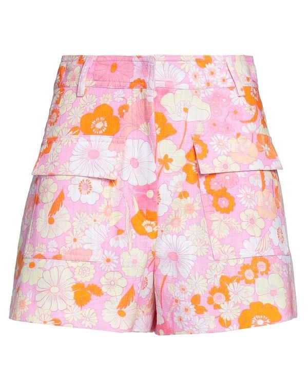 マージュ レディース ボトムス ハーフパンツ・ショーツ ショートパンツバミューダパンツ MAJE Pink ピンク