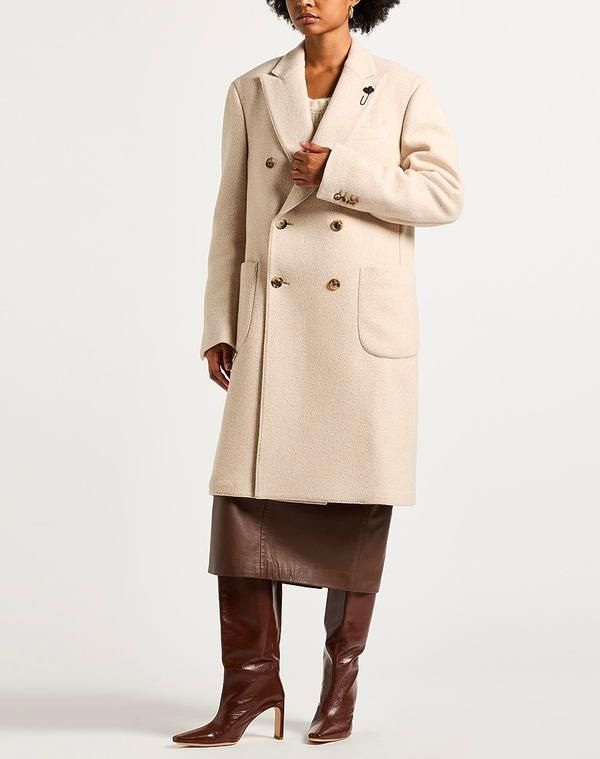ラルディーニ レディース アウター コート LARDINI Beige ベージュ
