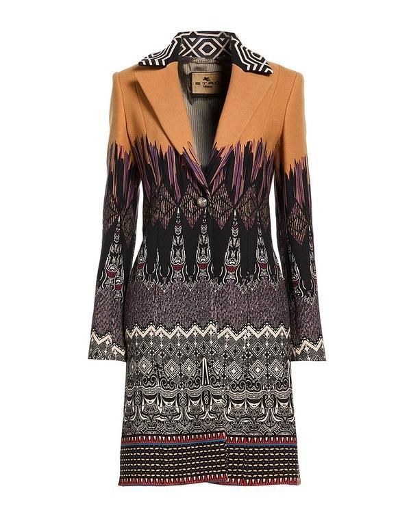 エトロ レディース アウター コート ETRO Camel キャメル
