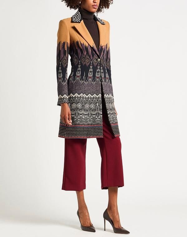 エトロ レディース アウター コート ETRO Camel キャメル エトロ レディース アウター コート ETRO Camel キャメル