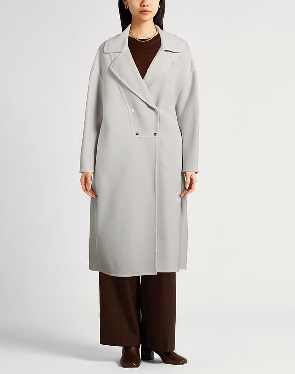 ヘルノ レディース アウター コート HERNO Light Gray グレー