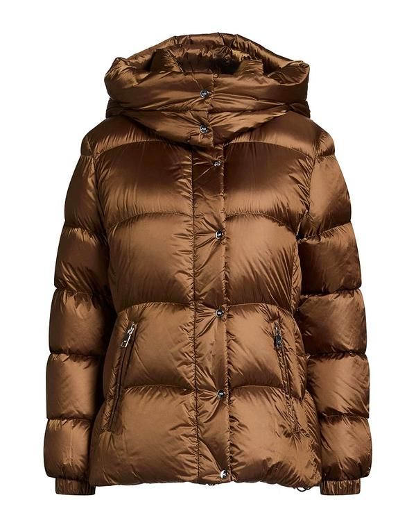 エーディーディーダウン レディース アウター ジャケット・ブルゾン パファージャケット ADD Khaki カーキ