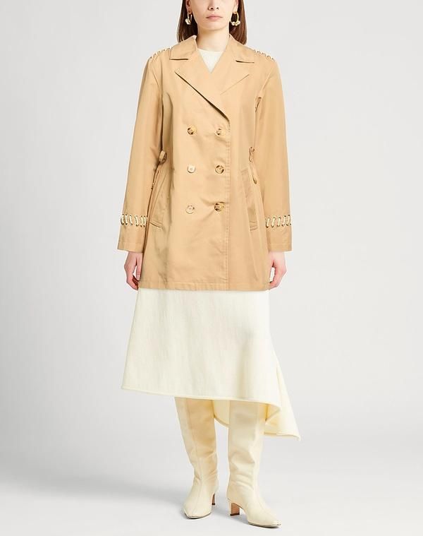 リュージョー レディース アウター コート LIU JO Camel キャメル