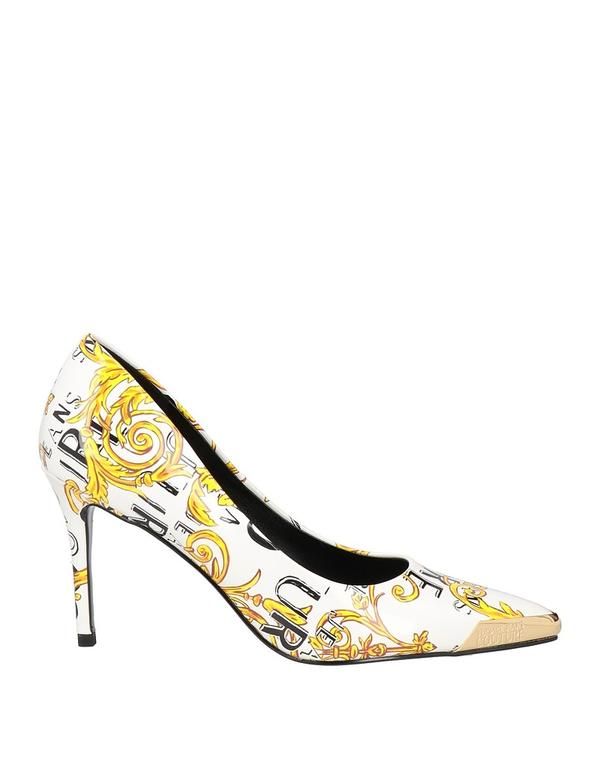 ヴェルサーチ レディース シューズ パンプス VERSACE JEANS COUTURE White ホワイト