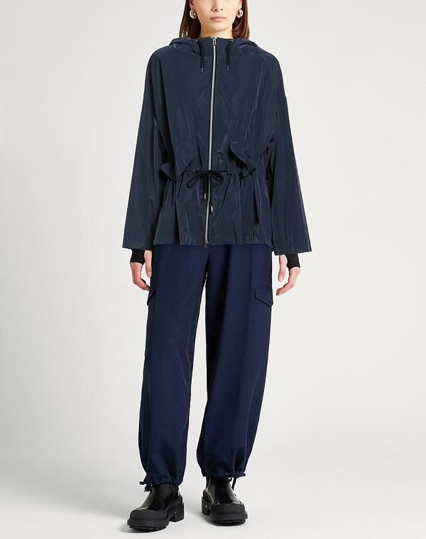 ヘルノ レディース アウター ジャケット・ブルゾン HERNO Navy ネイビー