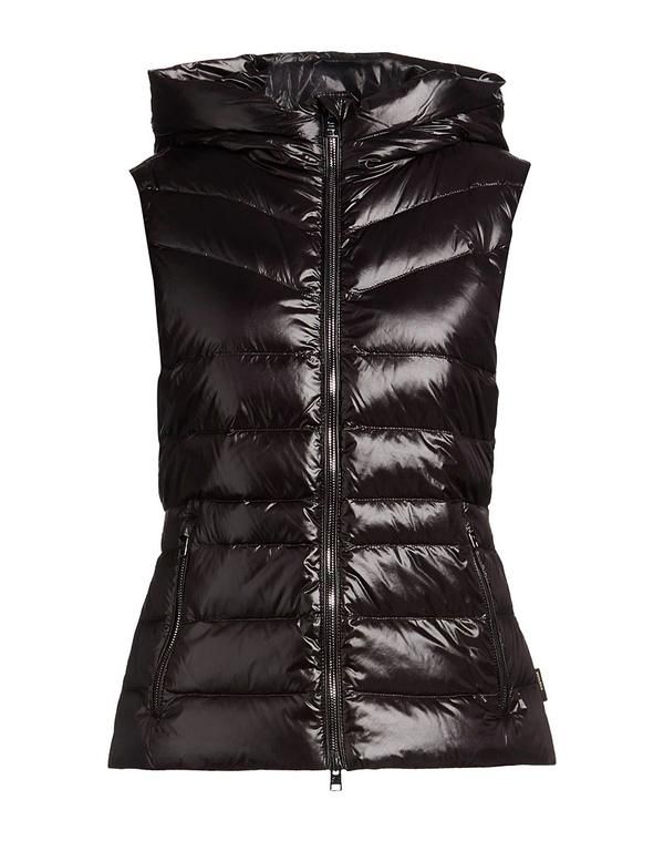 ウール リッチ レディース トップス ベスト WOOLRICH Black ブラック