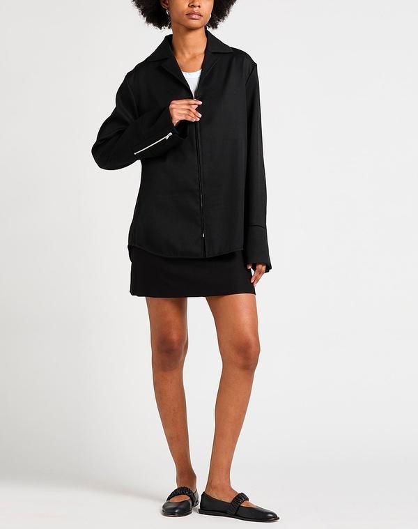 ジル・サンダー レディース トップス シャツ JIL SANDER Black ブラック ジル・サンダー レディース トップス シャツ JIL SANDER Black ブラック