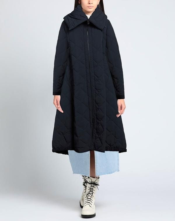 ハイ レディース アウター コート HIGH Navy ネイビー ハイ レディース アウター コート HIGH Navy ネイビー