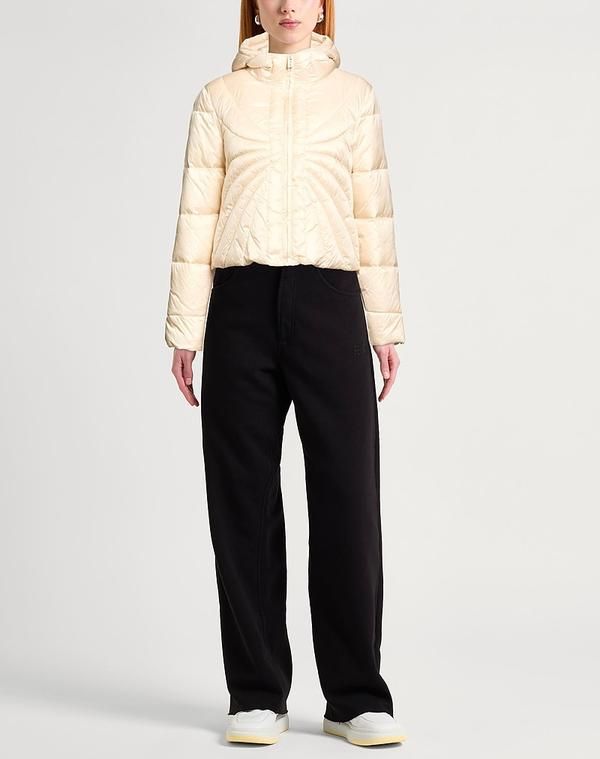 ジジル レディース アウター ジャケット・ブルゾン パファージャケット JIJIL Off White オフホワイト