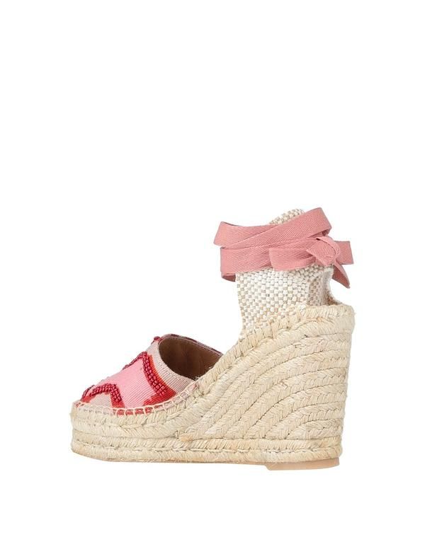 マルパルミ レディース シューズ スリッポン・ローファー エスパドリーユ MALPARMI Pink ピンク