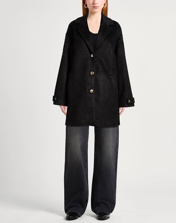 ジャストカバリ レディース アウター コート JUST CAVALLI Black ブラック