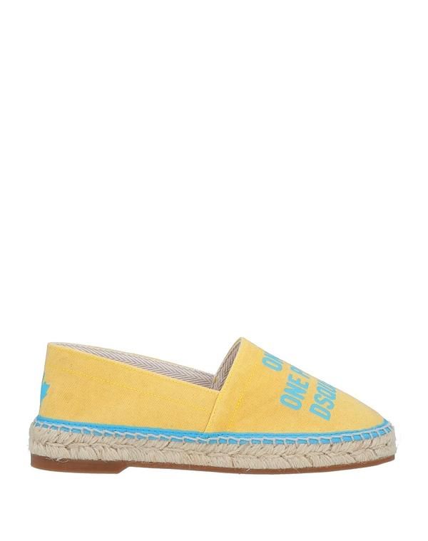ディースクエアード レディース シューズ スリッポン・ローファー エスパドリーユ DSQUARED2 Yellow イエロー
