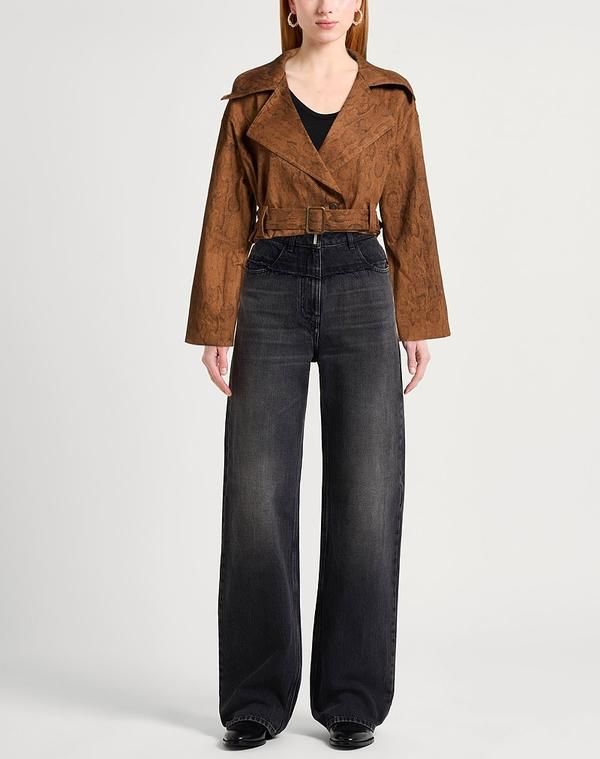 ディスクレーマー レディース アウター コート DISCLAIMER Dark Brown ブラウン