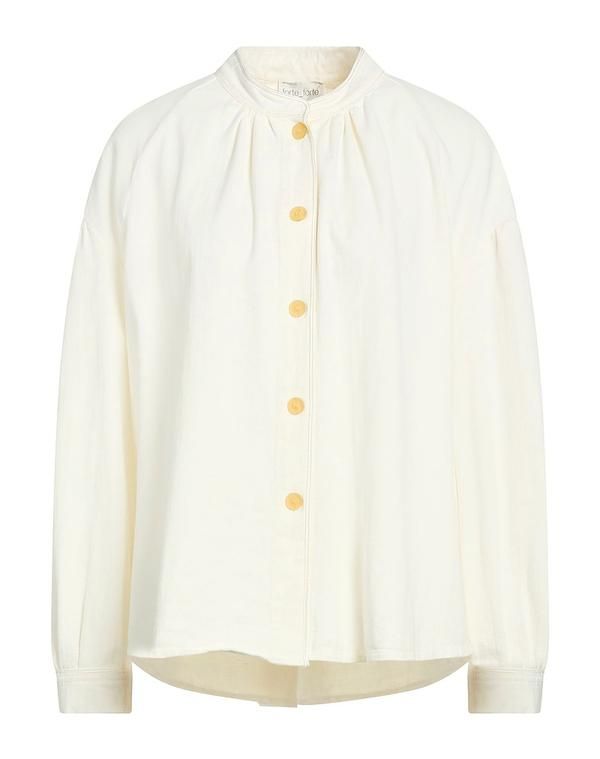フォルテフォルテ レディース トップス シャツ FORTE_FORTE Off White オフホワイト