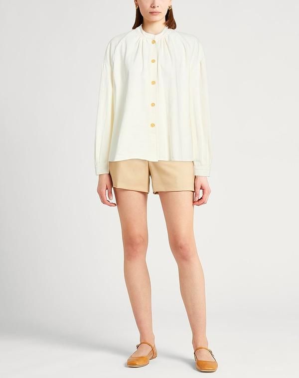 フォルテフォルテ レディース トップス シャツ FORTE_FORTE Off White オフホワイト