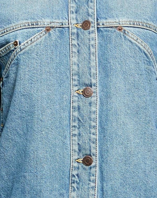 モスキーノ レディース アウター ジャケット・ブルゾン デニムブルゾン MOSCHINO Blue ブルー モスキーノ レディース アウター ジャケット・ブルゾン デニムブルゾン MOSCHINO Blue ブルー