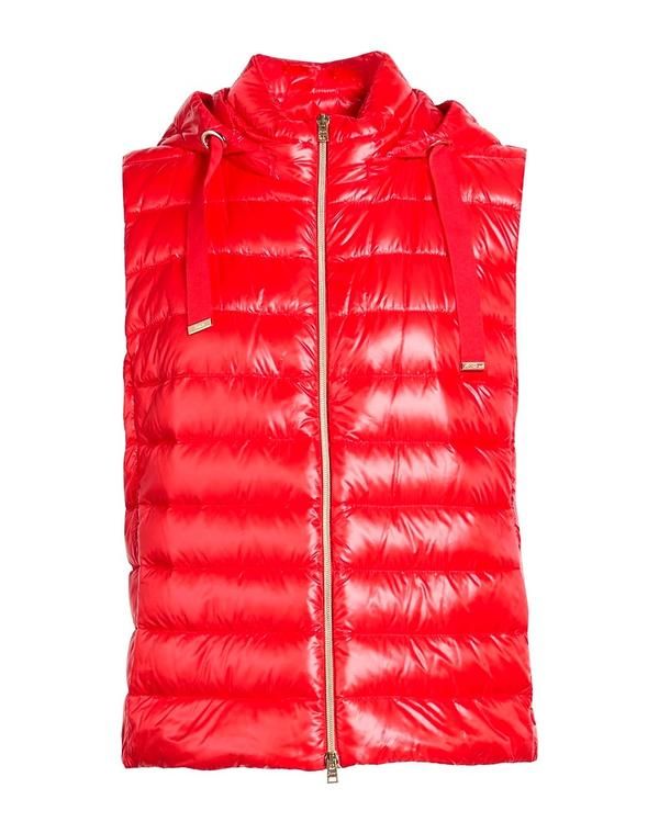 ヘルノ レディース トップス ベスト HERNO Red レッド