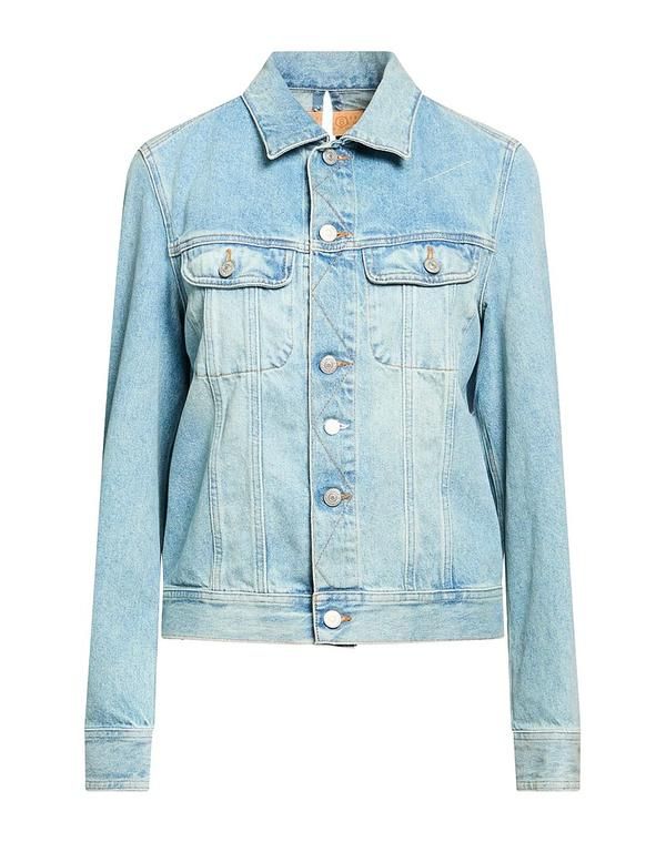 マルタンマルジェラ レディース アウター ジャケット・ブルゾン デニムブルゾン MM6 MAISON MARGIELA Blue ブルー