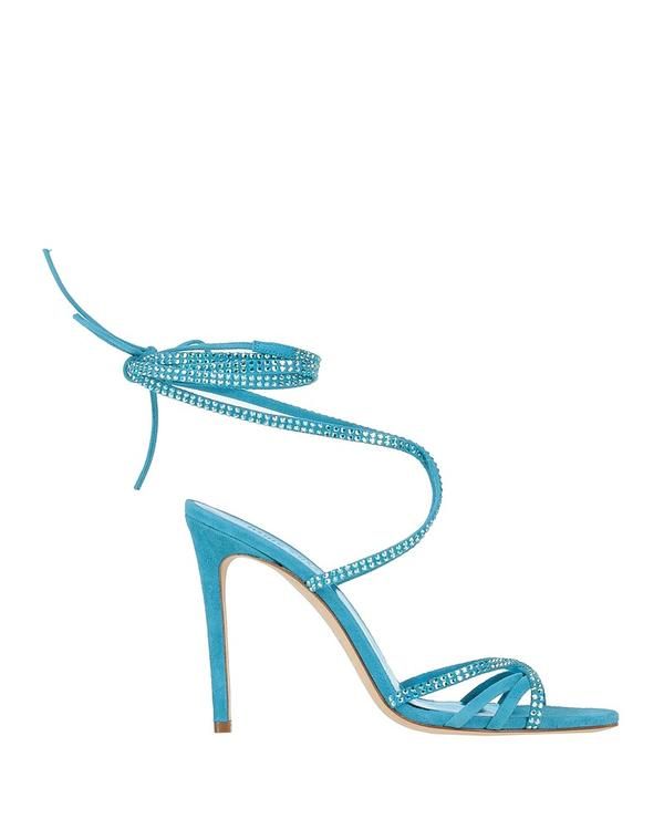 パリ テキサス レディース シューズ サンダル PARIS TEXAS Azure Blue ブルー