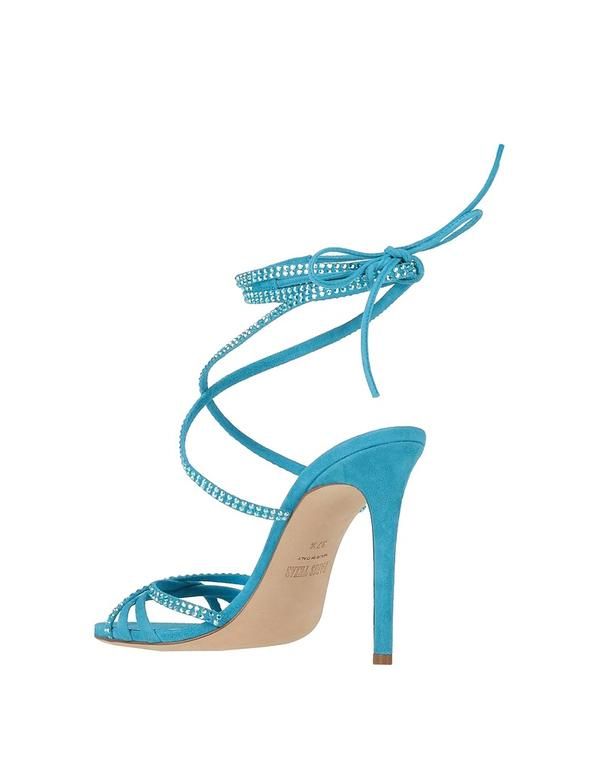 パリ テキサス レディース シューズ サンダル PARIS TEXAS Azure Blue ブルー
