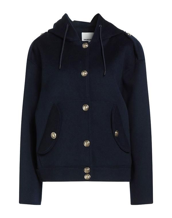 サンドロ レディース アウター コート SANDRO Midnight Blue ブルー