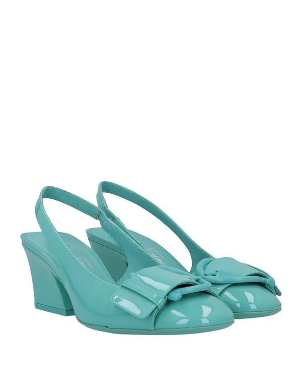 フェラガモ レディース シューズ パンプス FERRAGAMO Turquoise Blue ブルー